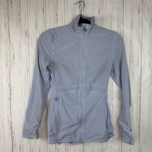 Lululemon size 4 Light Gray Periwinkle Jacket